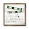 Happy St. Patrick's Day Banner Framed Wood Plaque